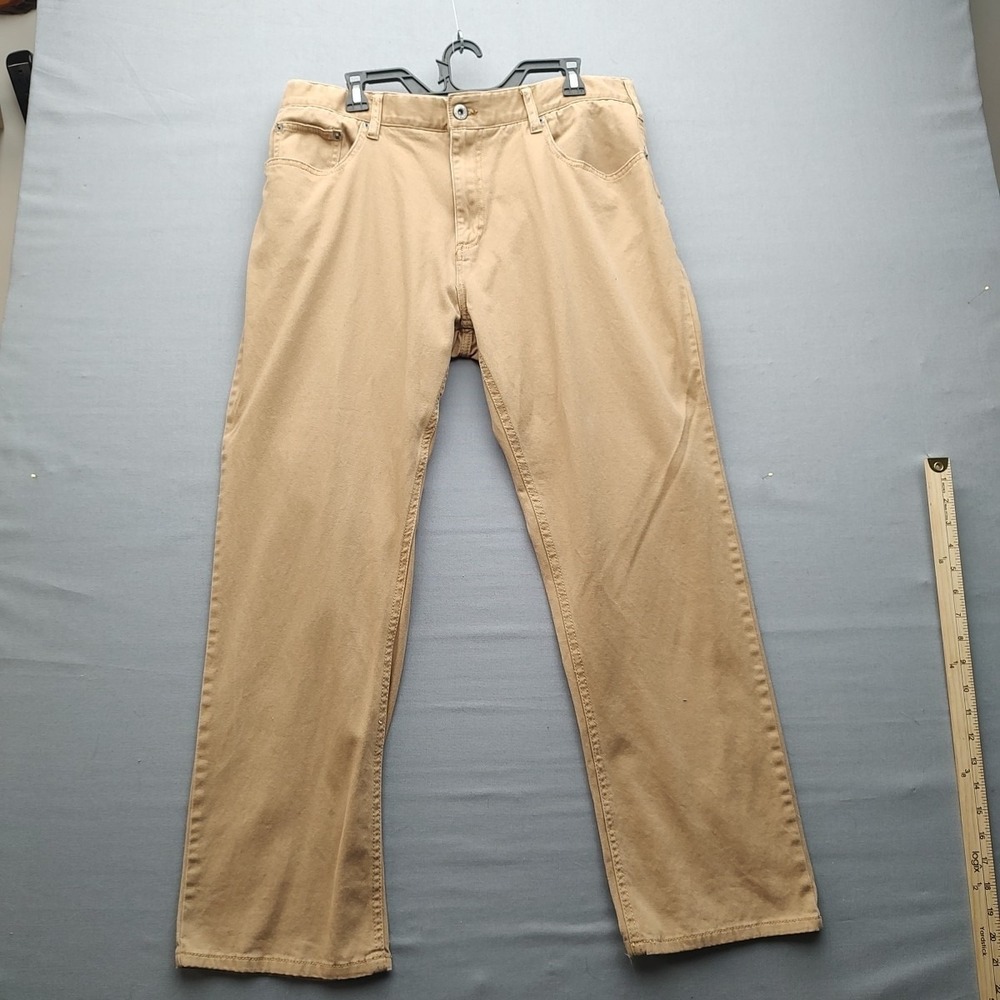 Iron Co Men's Dart Tan Jeans Size 36-30